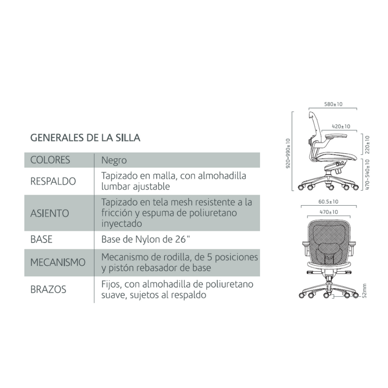 Sillón Bond ejecutivo