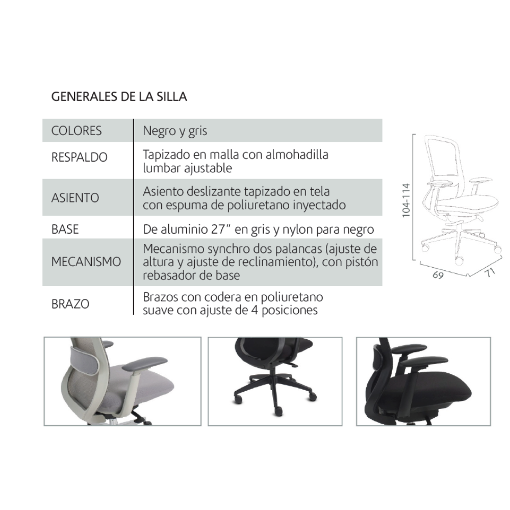 Sillón Londres Ejecutivo