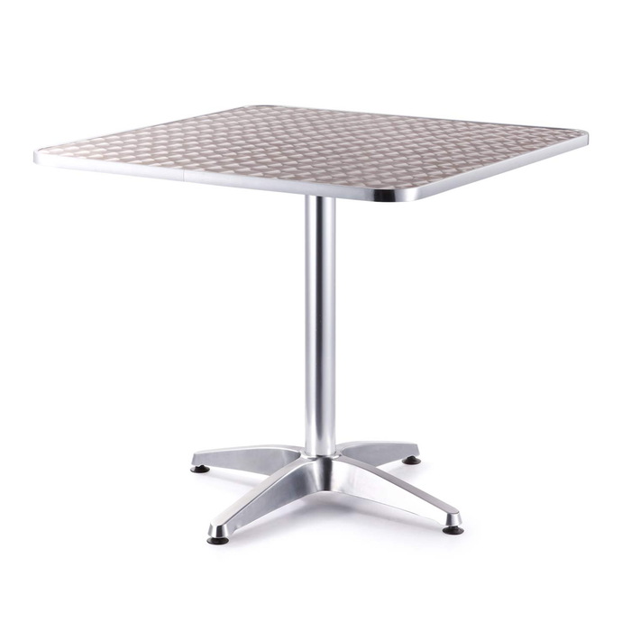 Mesa de Aluminio Cuadrada